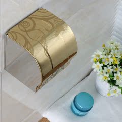 浴室洗手间厕所卫生间卷纸器纸巾盒架创意不锈钢手纸厕纸盒免打孔