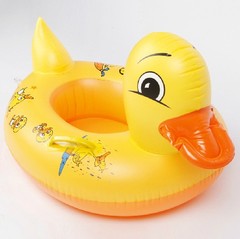 正品奇彩贝救生圈 小鸭子坐圈 座艇 儿童戏水玩具装备 男女儿童