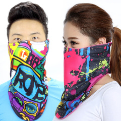 2016新款韩版滑雪面罩时尚骑行防风保暖面罩口罩防尘男女款护脸