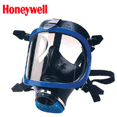 霍尼韦尔1710643进口蓝色全面罩 专业防雾防喷漆甲醛防毒面具