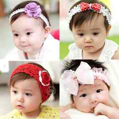 婴儿发饰头饰发带儿童发卡0-1-2岁宝宝头发饰品韩版可爱公主发带