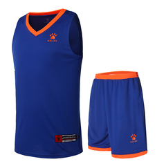 KELME/卡尔美光板篮球比赛服套装男组队定制篮球衣背心篮球服