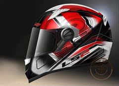 摩托车头盔 授权正品 LS2头盔 FF358 高档全盔 跑盔 冬盔 男女款