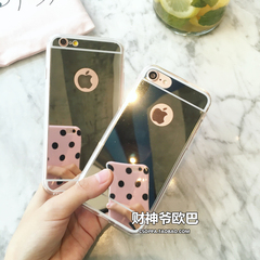 韩国电镀镜面苹果7手机壳iphone6s/6/plus软胶保护套个性潮男女款