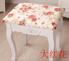 特价促销田园韩式碎花梳妆凳欧式风格木化妆凳坐凳换鞋凳子