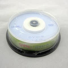 UPL摄像机专用小盘3寸DVD-R刻录盘8X空白光盘8CM数据盘视频光碟片