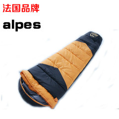 alpes原单睡袋户外成人冬季加厚2.2kg防水超轻极限-20可拼接纯棉