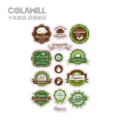 colawill【绿色环保】新款可乐惠3M拉杆箱旅行箱贴纸