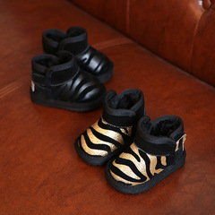宝宝鞋婴儿鞋学步鞋0-1岁2男童女童鞋真皮鞋子雪地靴保暖棉鞋冬季