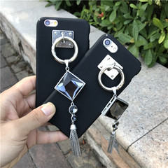 百搭流苏链长款项链韩国饰品 iphone6s手机壳苹果7plus手机保护套