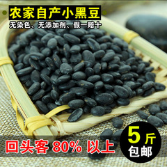 农家小黑豆 黄仁黑豆 药黑豆 肾形黑豆 非转基因有机小黑豆 500克
