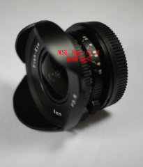 非CCTV 8mm F3.8鱼眼镜头Wesley 3.5奥林巴斯松下微单M4/3超广角