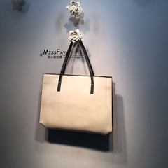 MISSFAY 菲小姐包铺 新款韩版休闲百搭实用牛皮女式购物袋手提包