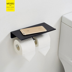 太空铝厕纸架卫生间纸盒创意浴室置物架卫生间厕纸架卷纸器纸巾盒