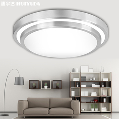现代简约圆形铝材LED吸顶灯客厅卧室厨房阳台灯过道灯具
