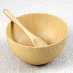 木碗超大号日式儿童无漆酸枣木水果沙拉汤钵茶洗天然原木质零食盆