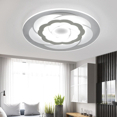 客厅灯超薄圆形简约亚克力创意大气LED吸顶灯卧室餐厅灯具遥控