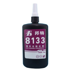 邦特8133紫外线固化胶 铝和PC、PVC粘接密封 无影胶 UV胶