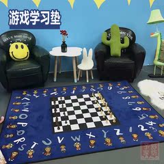 正版milo猴国际象棋地垫宝宝爬行垫游戏垫爬爬毯学习字母数字折叠