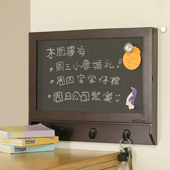 创意办公家用写字板白板黑板可移动电表箱留言板遮挡家庭记事挂式