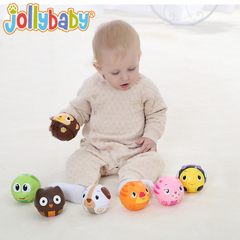 jollybaby婴儿滚球音乐 益智玩具婴儿玩具 学爬音乐滚球 震动发声