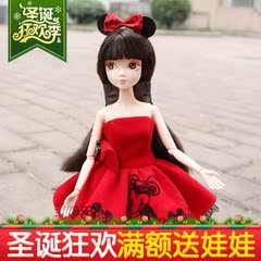 中国娃娃正品可儿娃娃6115迪士尼周年经典米妮米奇女孩玩具