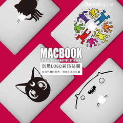 octocat猫Mackbook pro Air局部贴苹果笔记本贴纸11 12 13 15寸