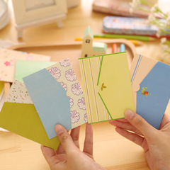 韩国可爱小清新创意表白小信封留言卡片节日迷你生日礼物祝福贺卡