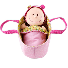 德国正品代购Lilliputiens婴幼儿玩偶布娃娃新生儿可换衣服娃娃