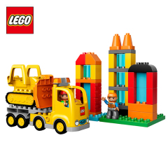 新品乐高得宝系列10813大型建筑工地 LEGO DUPLO 积木玩具