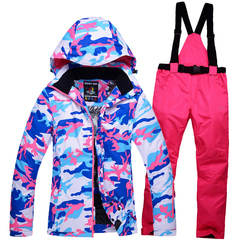 SNOWY OWL滑雪服套装女款韩国冬季单板双板滑雪衣裤加厚保暖透气