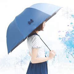 超大晴雨两用雨伞折叠韩国创意男女三折伞太阳伞遮阳防晒防紫外线