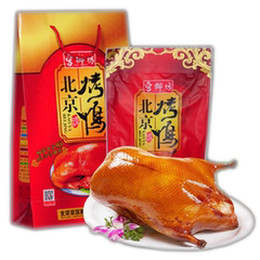 年货北京烤鸭包邮北京特产1000克含酱熟食真空包装整只