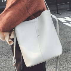包包2016新款单肩大包韩版时尚复古女包子母水桶包简约手提斜跨包