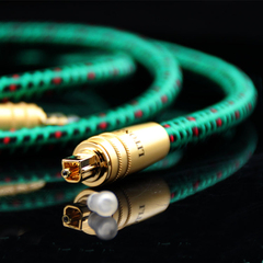 美国LITON发烧级数码光纤线 数字音频线HiFi音响5.1DTS解码方对方