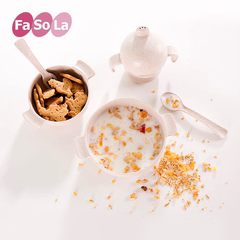 日本儿童小麦碗可爱宝宝饭碗创意日式秸秆餐具套装早餐碗麦片碗