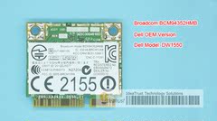 全新BCM94352HMB DW1550 AC 867M 蓝牙4.0 无线网卡 支持Mac