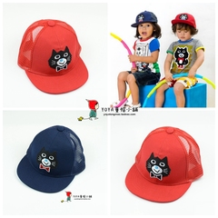 日本单春夏男女宝宝儿童小孩鸭舌帽遮阳帽太阳帽棒球太阳帽亲子帽