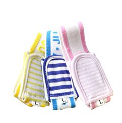 三条装婴儿纯棉尿布松紧带  新生儿可调节尿布扣 宝宝尿布固定带