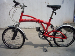【JHC建和折叠自行车全国唯一指定专卖店】20寸x全红折叠车