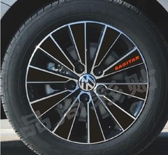 大众速腾轮毂贴 2012款速腾 专用轮毂碳纤维贴纸改装轮毂贴