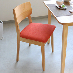 北欧简约餐椅咖啡休闲椅 现代商务酒店椅子 水曲柳实木餐椅