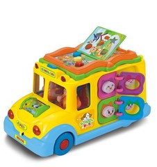 汇乐796玩具 校园巴士 音乐车 8种游戏/10首乐曲