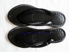 缅甸夏季拖鞋居家橡胶潮男防滑耐磨平跟夹脚拖鞋