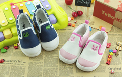 童鞋 儿童防滑帆布鞋 潮款韩国童鞋 单鞋宝宝布鞋