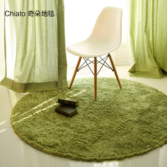 奇朵圆形地毯垫 茶几卧室吊篮地毯 电脑椅垫圆形地毯房间地毯