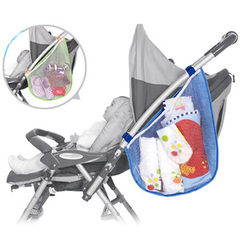 【更好利用推车空间】婴儿手推车侧挂袋 宝宝外出伞车杂物收纳包