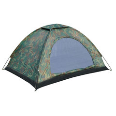 双人帐篷 迷彩 单人户外野营 旅行露营 旅游防水防雨野外套装