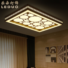 LED客厅灯具长方形大气餐厅简约现代房间灯主卧室灯圆形温馨创意