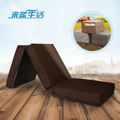 折叠沙发床\凳榻榻米沙发单人多功能日式便携简约可拆洗懒人沙发